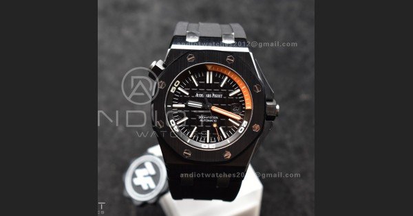 Royal Oak Offshore Diver 15707 Black Ceramic ZF 1:1 Best Edition SA3120 Super Clone