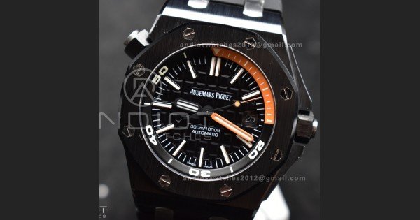 Royal Oak Offshore Diver 15707 Black Ceramic ZF 1:1 Best Edition SA3120 Super Clone