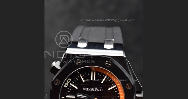 Royal Oak Offshore Diver 15707 Black Ceramic ZF 1:1 Best Edition SA3120 Super Clone