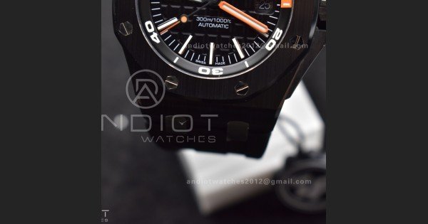 Royal Oak Offshore Diver 15707 Black Ceramic ZF 1:1 Best Edition SA3120 Super Clone