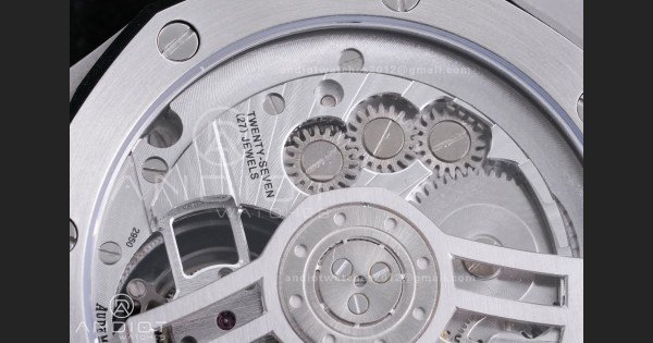 Royal Oak SS Tourbillon BBSF Blue Sunburst Tapisserie Dial on SS Bracelet