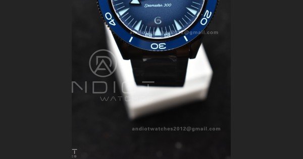 Seamaster 300 Heritage VSF 1:1 Best Edition Blue Dial on SS Bracelet A8912 Super Clone