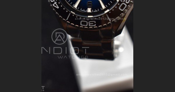 Seamaster 6000M Ultra Deep SS TF 1:1 Best Edition Blue Dial Black Ceramic Bezel on SS Bracelet A2824
