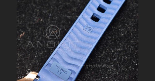 Seamaster Diver 300M SS/RG VSF 1:1 Best Edition Blue Ceramic Blue Dial On SS Bracelet A8800