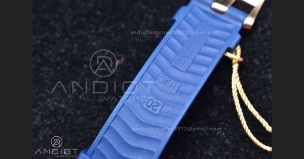 Seamaster Diver 300M SS/RG VSF 1:1 Best Edition Blue Ceramic Blue Dial On SS Bracelet A8800