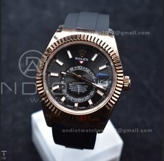 Skydweller RG Noob Best Edition Gray Dial on Oysterflex Strap A23J