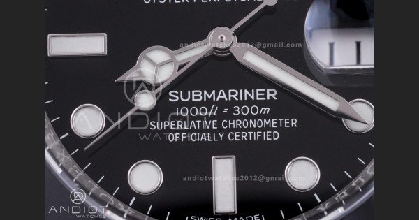 Submariner 116610 LN Black Ceramic C+F 904L 1:1 Best Edition On SS Bracelet VR3135