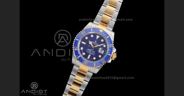 Submariner 126613 LB SS/YG Blue Ceramic 904L Steel VSF 1:1 Best Edition VS3235