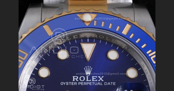 Submariner 126613 LB SS/YG Blue Ceramic 904L Steel VSF 1:1 Best Edition VS3235