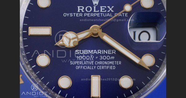 Submariner 126613 LB SS/YG Blue Ceramic 904L Steel VSF 1:1 Best Edition VS3235