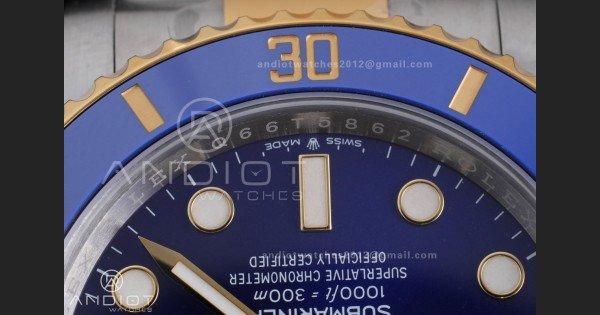 Submariner 126613 LB SS/YG Blue Ceramic 904L Steel VSF 1:1 Best Edition VS3235