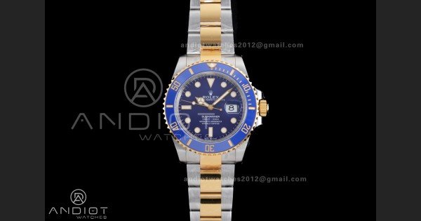 Submariner 126613 LB SS/YG Blue Ceramic 904L Steel VSF 1:1 Best Edition VS3235