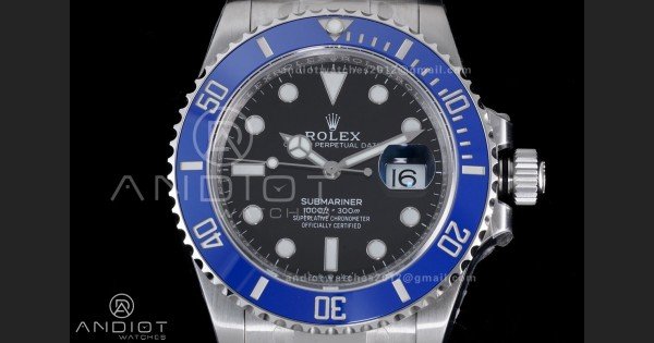 Submariner 41mm VSF 126619LB The Youth Version Cookie Monster Blue Ceramic 904L Steel A2824