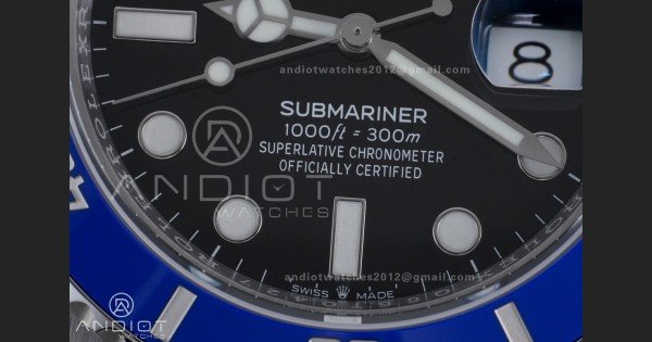 Submariner 41mm VSF 126619LB The Youth Version Cookie Monster Blue Ceramic 904L Steel A2824