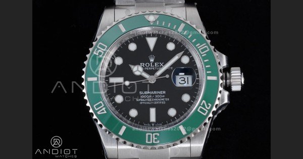 Submariner 41mm VSF Starbucks 126610LV The Youth Version Green Ceramic 904L Steel A2824