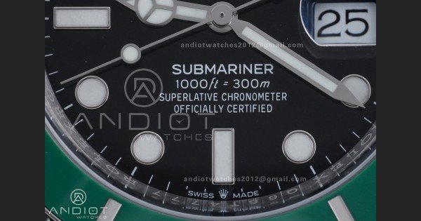 Submariner 41mm VSF Starbucks 126610LV The Youth Version Green Ceramic 904L Steel A2824