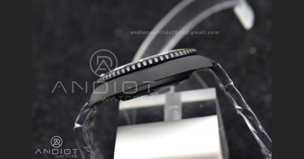 Submariner DIW DLC VSF 1:1 Best Edition Black/Yellow Dial on DLC Bracelet VS3135