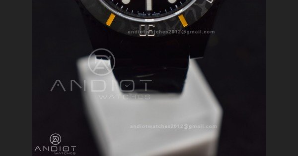 Submariner DIW DLC VSF 1:1 Best Edition Black/Yellow Dial on DLC Bracelet VS3135