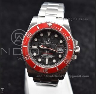 Submariner DIW Sandblasted VSF 1:1 Best Edition Pluto On SS Bracelet VS3135