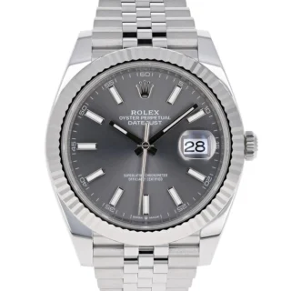 Superclone Rolex Datejust Rhodium Dial 126334 Jubilee 41 mm