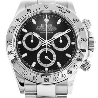 Superclone Rolex Daytona Black Dial 116520