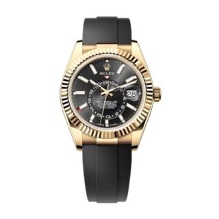 Superclone Rolex Sky-Dweller Bright black Dial 336238