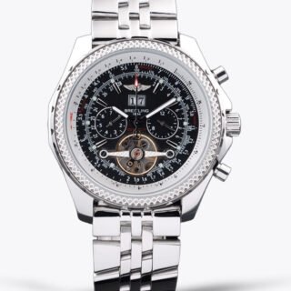 Swiss Breitling Bentley A25363 Replica Watch – 47mm Steel Case, Black Dial, Top Quality Craftsmanship