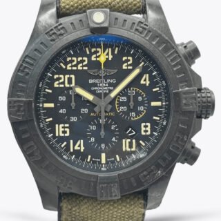 Swiss High-Quality Breitling Avenger Hurricane XB0180 Replica Watch – Bold Military Design With Sapphire Crystal & Green Fabric Strap