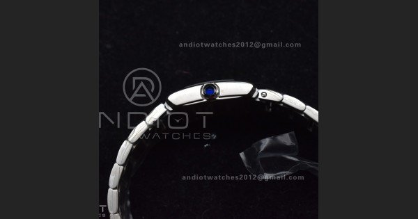 Tank Francaise Small SS KRF 1:1 Best Edition White Dial on SS Bracelet Ronda Quartz