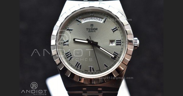 Tudor Royal V7F 1:1 Best Edition Grey Dial on SS Strap A2836