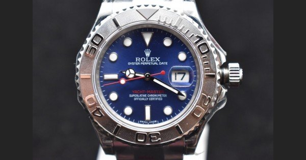 Yacht-Master 116622 GMF 904L Steel 1:1 Best Edition Blue Dial on Bracelet A3135