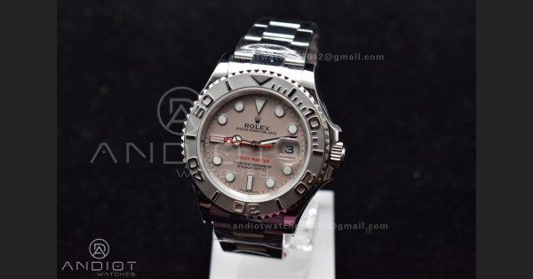 Yacht-Master 116622 GSF 1:1 Best Edition Carnation Dial on SS Bracelet A2836