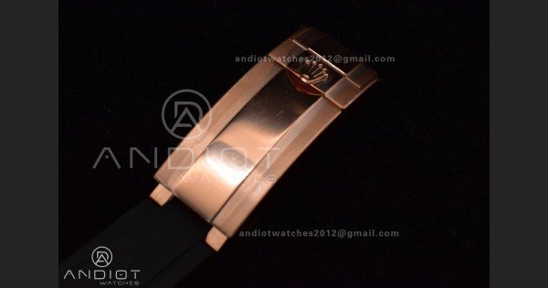 Yacht-Master 116655 VSF 1:1 Best Edition Black Ceramic Bezel on Oysterflex Rubber Strap VS3135