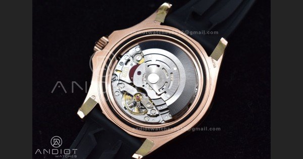 Yacht-Master 116655 VSF 1:1 Best Edition Black Ceramic Bezel on Oysterflex Rubber Strap VS3135