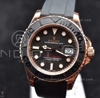 Yacht-Master 116655 VSF 1:1 Best Edition Black Ceramic Bezel on Oysterflex Rubber Strap VS3135