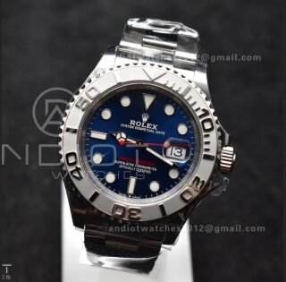 Yacht-Master 126622 Clean 1:1 Best Edition 904L Steel Blue Dial on SS Bracelet VR3235