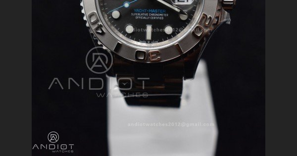 Yacht-Master 126622 Clean 1:1 Best Edition 904L Steel Gray Dial on SS Bracelet VR3235