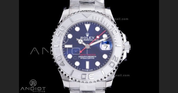 Yacht-Master 37mm 268622 CSF 1:1 Best Edition Blue Dial 904L SS Case and Bracelet SA2236