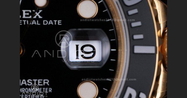 Yacht-Master 42mm 226658 VSF 1:1 Best Edition 3D Black Ceramic Bezel on Black Rubber Strap VS3235 V2 (Gain Weight)