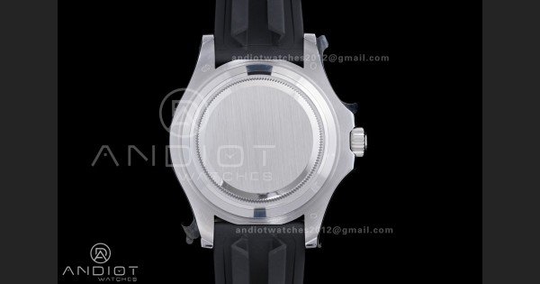 Yacht-Master 42mm 226659 SS QF 1:1 Best Edition 3D Black Ceramic Bezel on Oysterflex Strap SH3235 (Weighted)