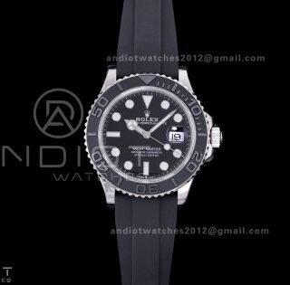 Yacht-Master 42mm 226659 VSF 1:1 Best Edition 3D Black Ceramic Bezel on Oysterflex Strap VS3235 V3 (Gain Weight)
